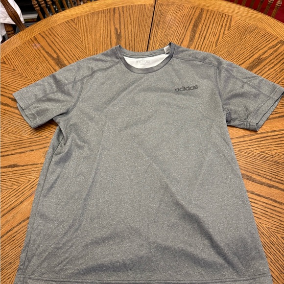 adidas Gray Short Sleeve Tee - Picture 1 of 5